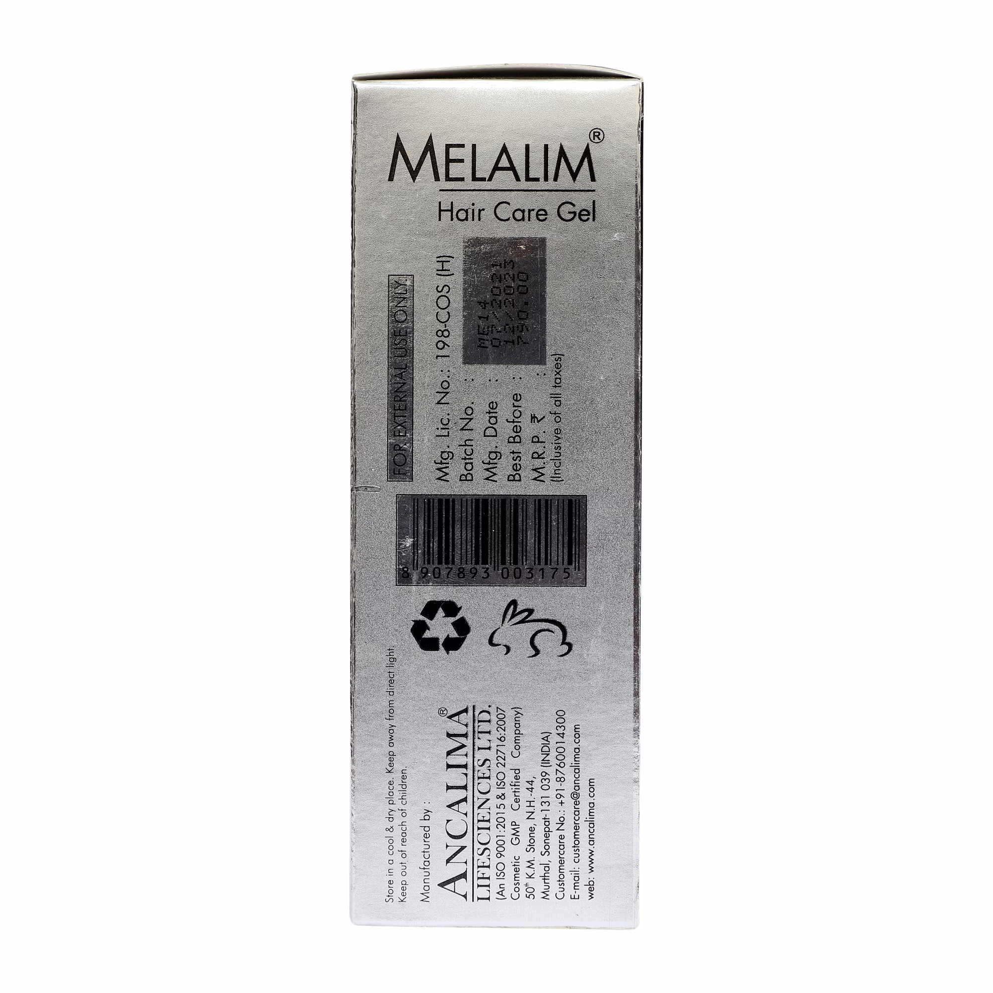 Melalim Premature Anti Grey Hair Gel 60gm image 4