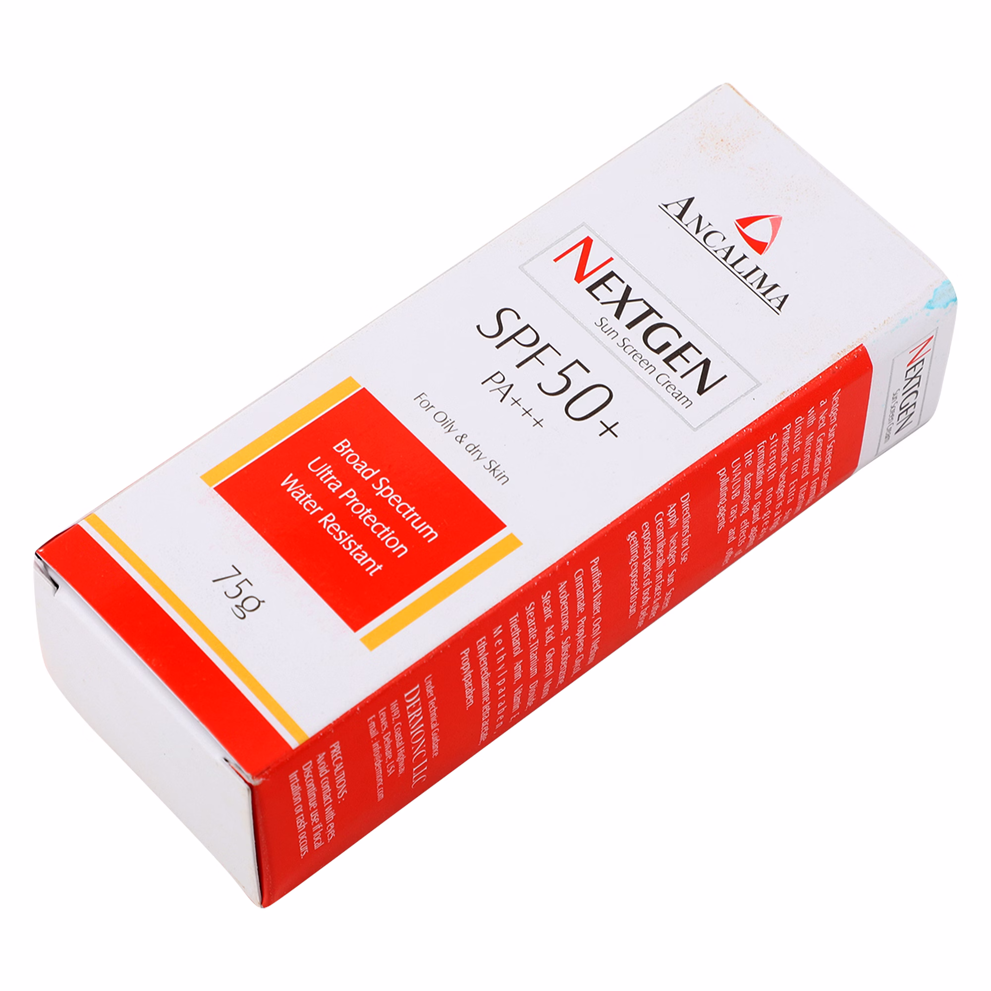 Nextgen SPF50+ Sunscreen Cream 75gm image 3