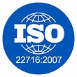 ISO 22716:2007 Cosmetics GMP Certified