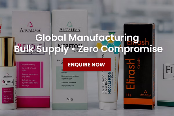 Bulk pharmaceutical and cosmetic products manufactured under GMP-certified facilities