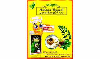 Moringa leaf idly podi