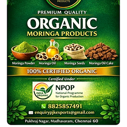 organic moringa powder