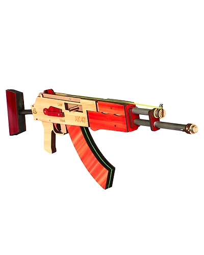 TechnyBirds Wooden AK 47 toy gun-TBAK472021NC