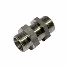 bulk head straight coupling