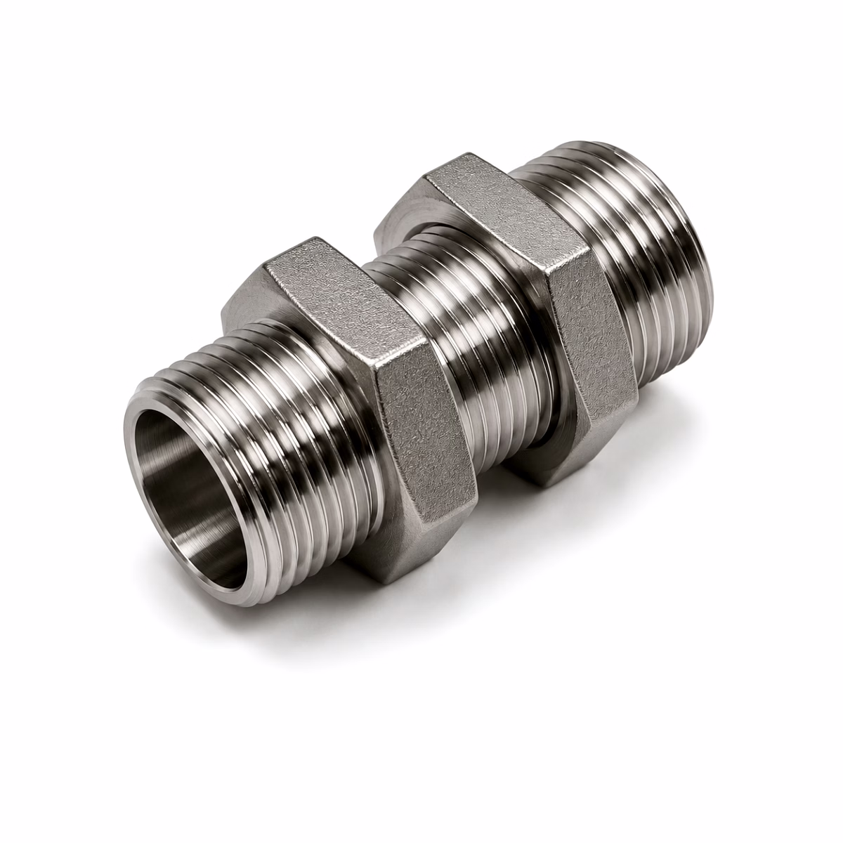 elpar bulk head straight coupling