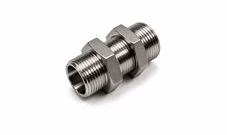 Bulk Head Straight Coupling