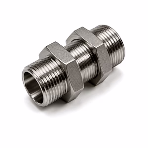 Bulk Head Straight Coupling