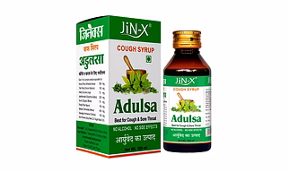 Jin-X Ayurvedic Cough Syrup - Fast Relief from Cough & Cold