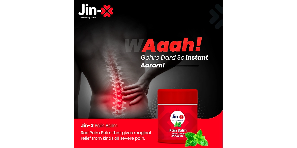 A strong Pain Balm from the house of Jin-X