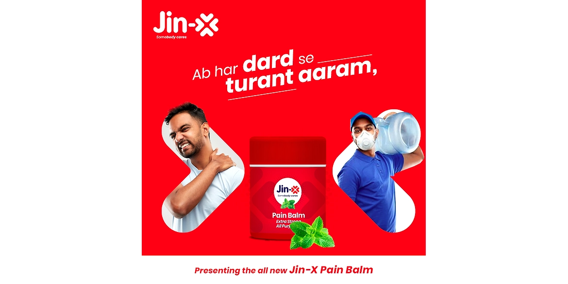 JIN-X Pain Balm ( Extra Strong Red Pain Balm)