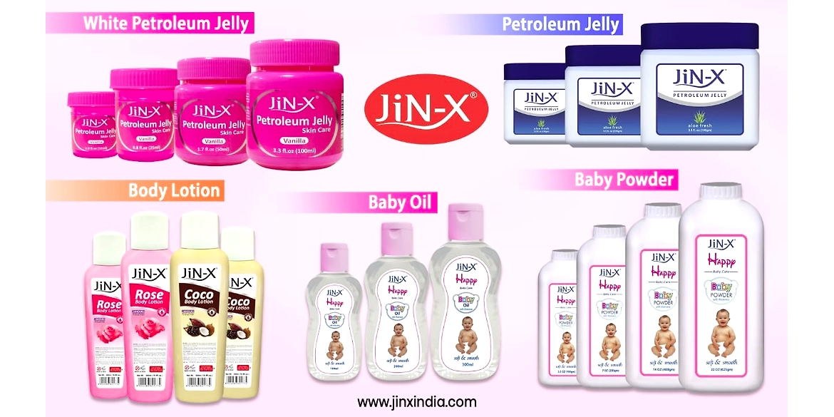 Manufacturer and Exporter Of Consumer Products Like Petroleum Jelly, Baby Powder,Baby Oil,Lotion.