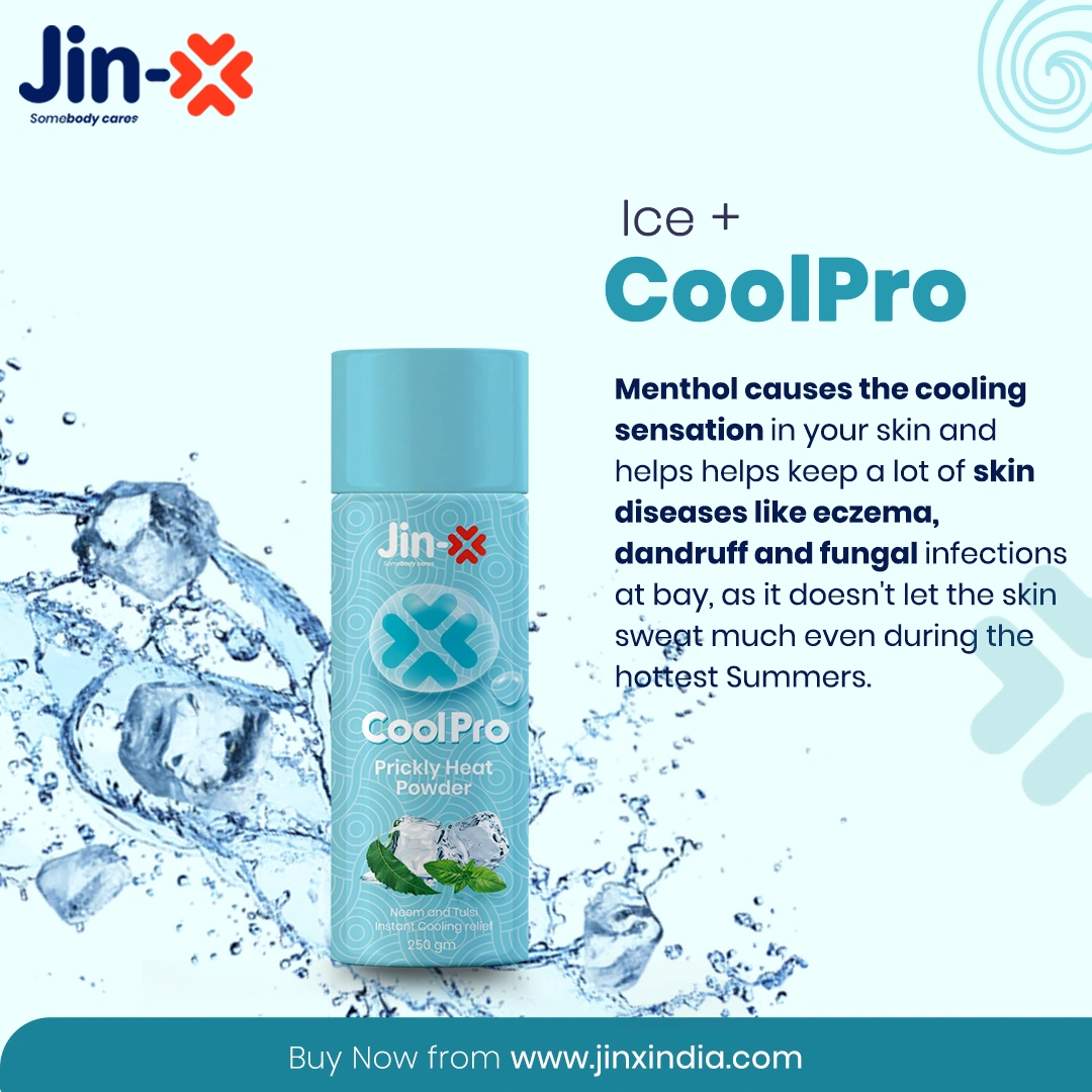 JINX Cool Pro Prickly Heat Powder (Aloe Vera) - Soothing Relief with Aloe Vera Infusion-150G-1