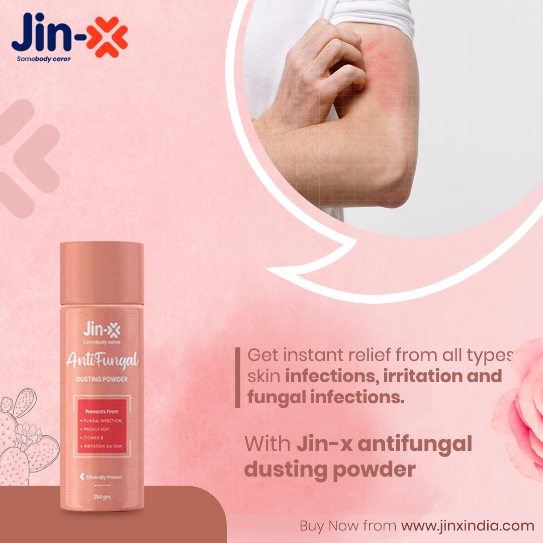 Jinx Antifungal Dusting Powder for Effective Fungal Infection Relief-150 gm-2