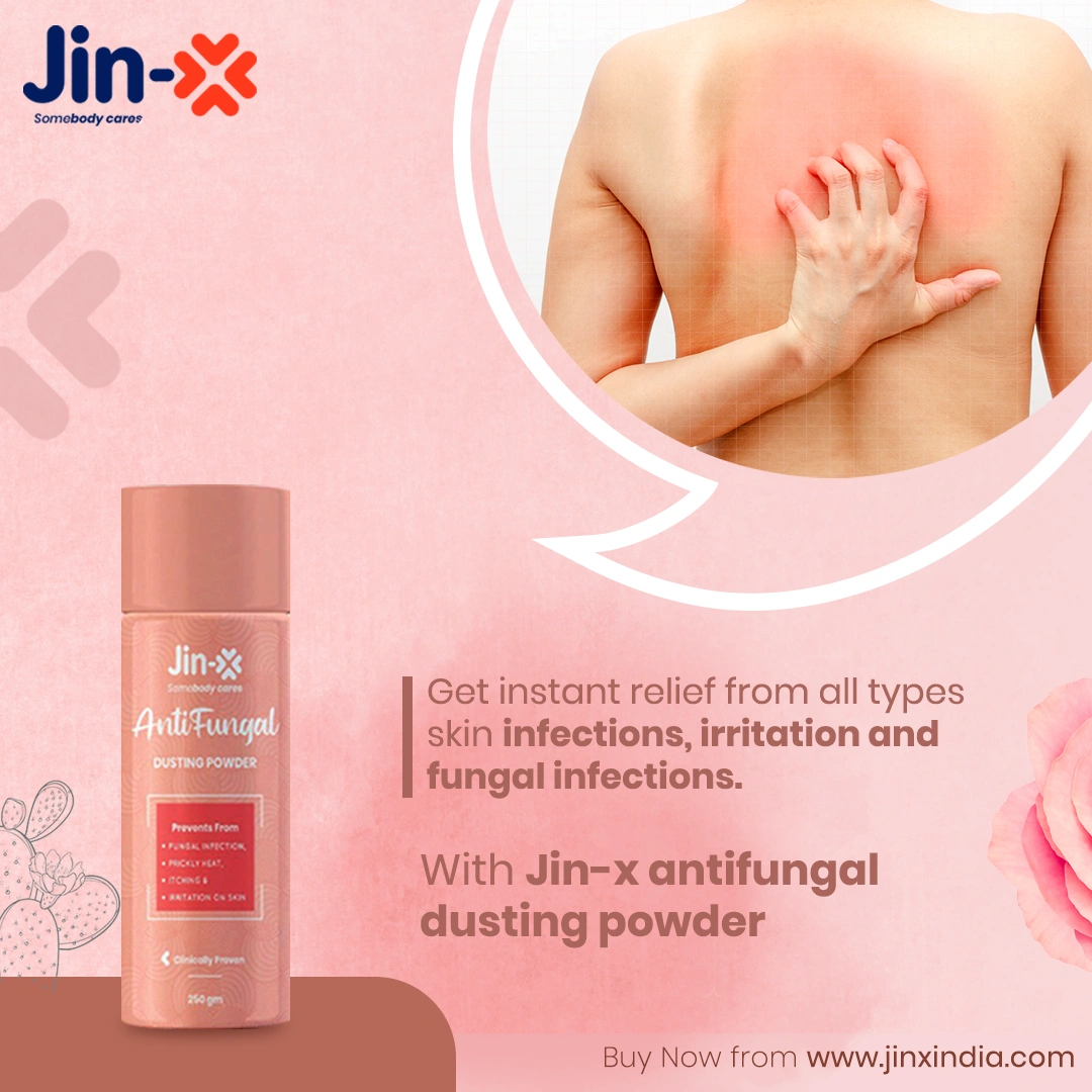 Jinx Antifungal Dusting Powder for Effective Fungal Infection Relief-150 gm-1