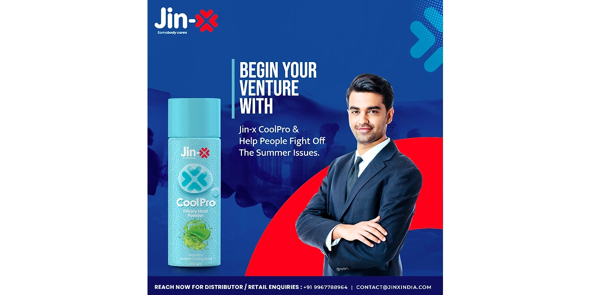 Distributorship for fmcg products Jin-x Cool Pro Prickly Heat Powder