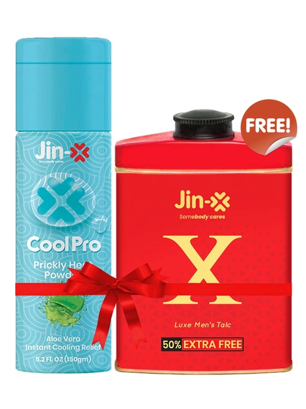 Cool Pro Prickly Heat Powder Aloe Vera  150gm Get X Talc 50gm Free-CP002