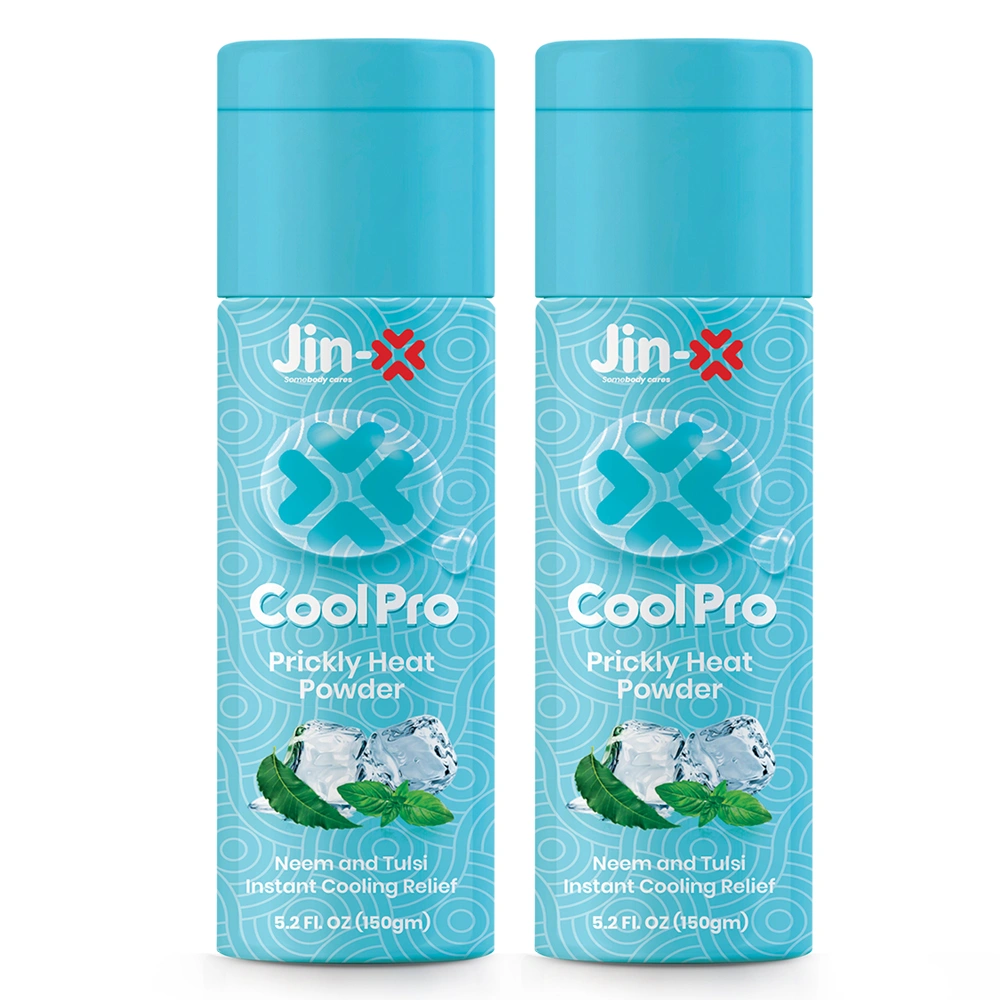 JINX Coolpro Prickly Heat Powder 150gm 2 Pack Combo - Soothing Relief for Skin-150 gm  2pick-3