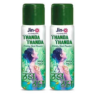 Thanda Thanda Prickly Heat Powder - Cooling Relief for Skin Irritation