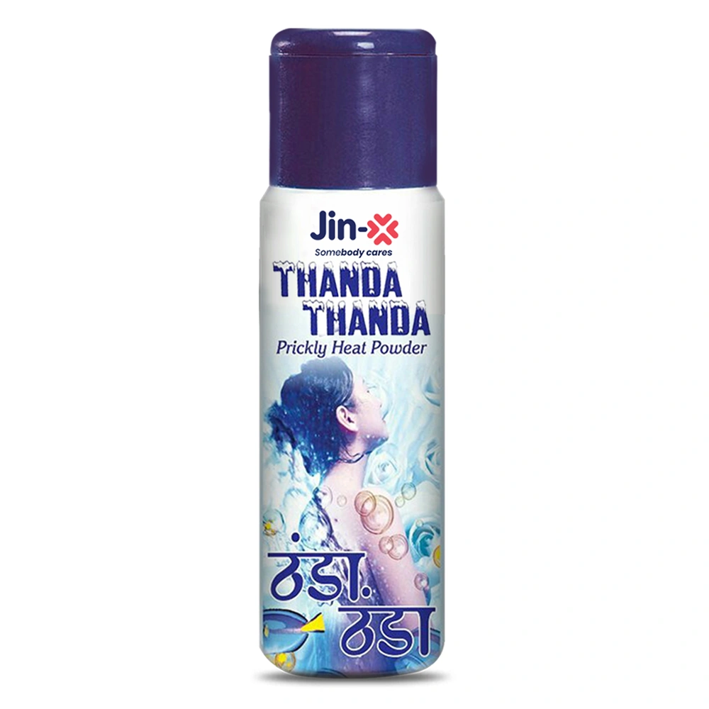 Thanda Thanda Prickly Heat Powder - Cooling Relief for Skin Irritation-TTPHP-4