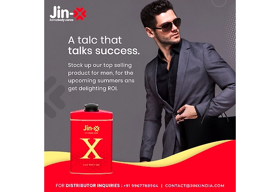 JIN-X Beauty Talcum Powder