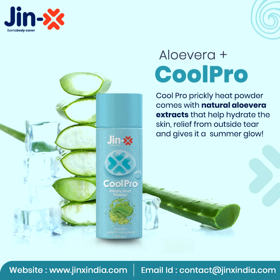 JINX Coolpro Prickly Heat Powder 150gm 2 Pack Combo - Soothing Relief for Skin-150 gm  2pick-6