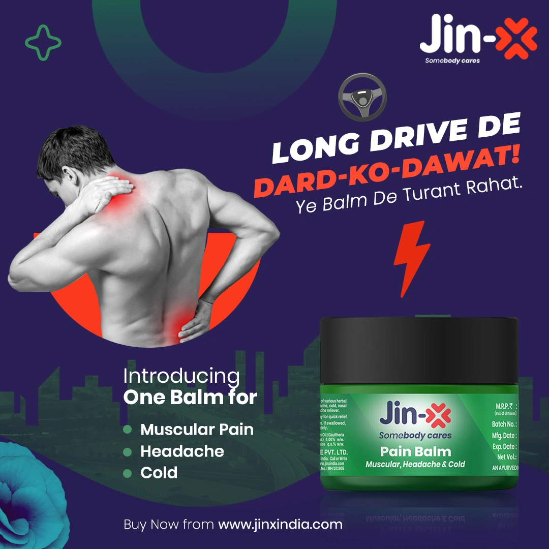 Jinx Green Pain Balm for Muscular Pain Relief - 100 GM-100 ML-6