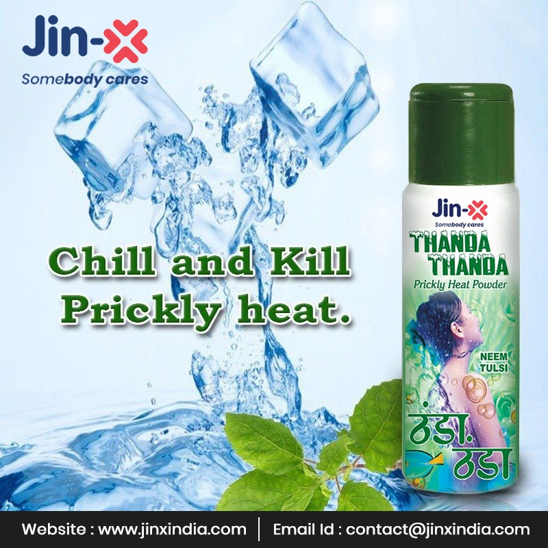 JINX THANDA THanda Prickly Heat Powder (Neem Tulsi)-150G-1