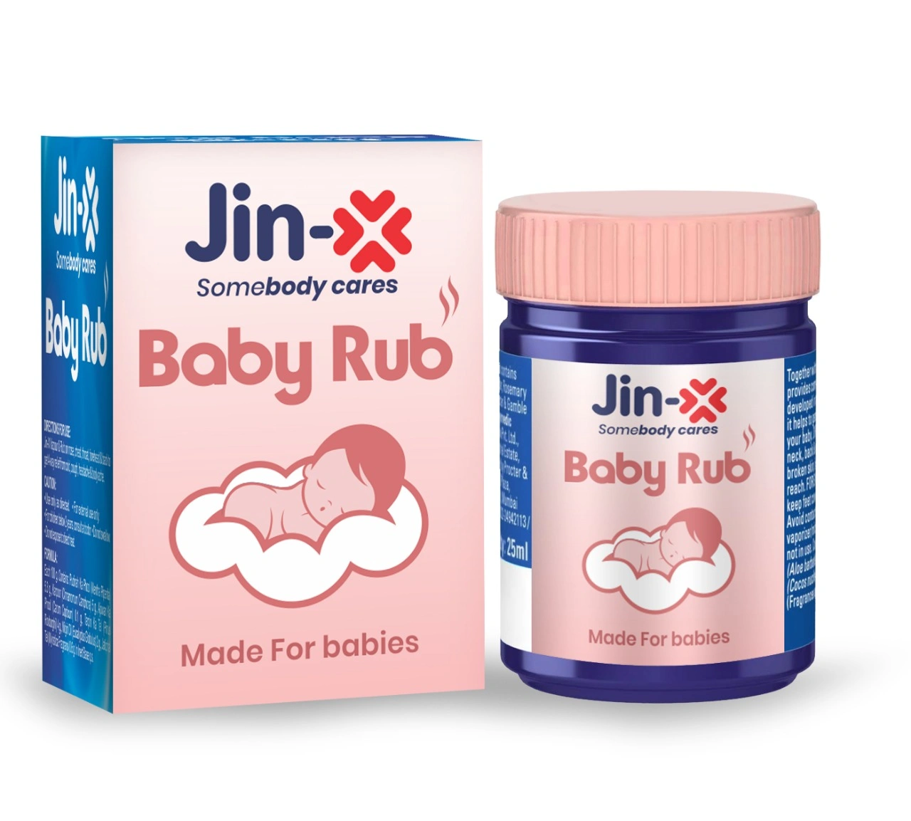 JINX Baby Rub - Soothing Aromatic Ointment for Babies-F124