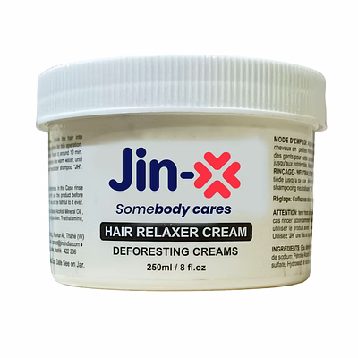 jinx body hair relaxer cream - silky-smooth skin solution