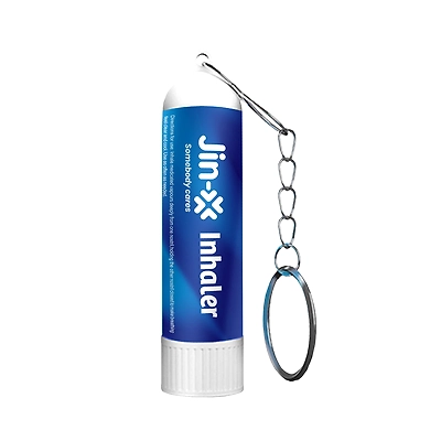 JINX Nasal Inhaler for Natural Congestion Relief With Key Chain