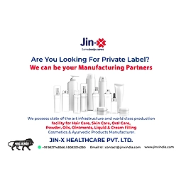 JINX Custom Cosmetic Manufacturing Solutions by JIN-X Healthcare Pvt Ltd