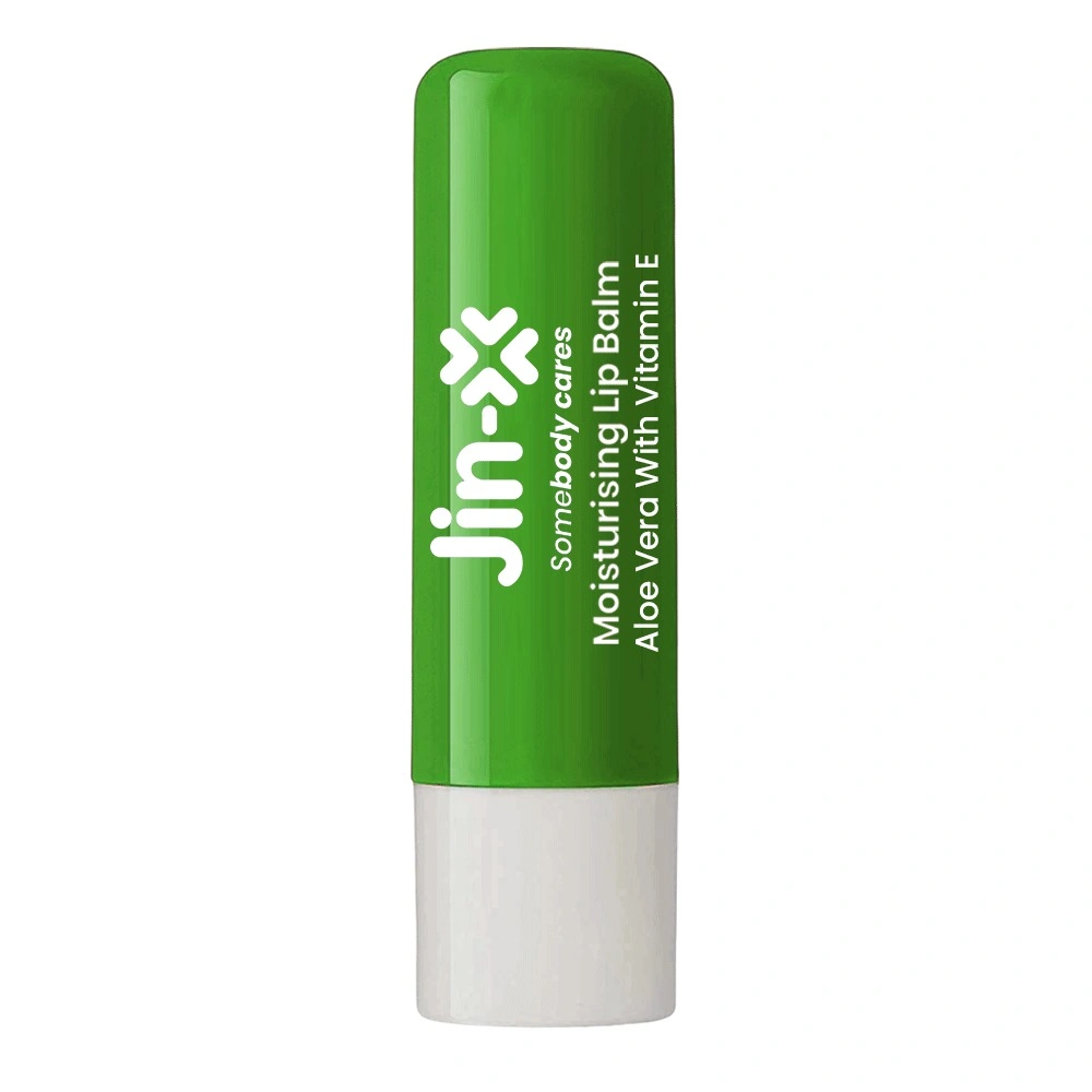 JIN-X Moisturising  Lip Balm Stick Aloe Vera with Vitamin E-1