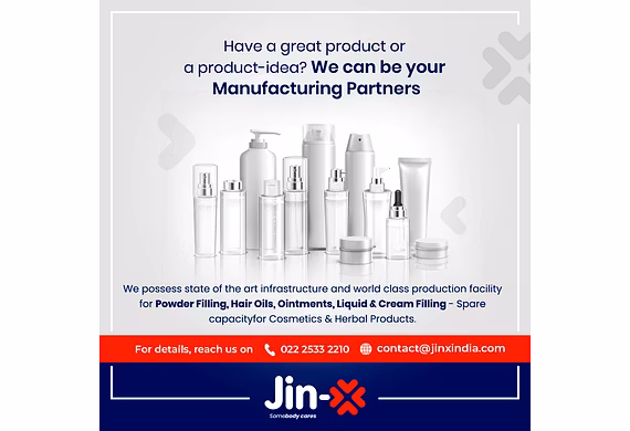 Best Cosmetics Manufacturer and Exporter in Mumbai, India – JIN-X Healthcare Pvt. Ltd.