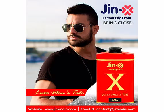 X Talc for Men – Signature Fragrance, Oil Control & Fresh Skin | JIN-X India