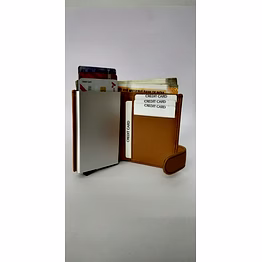 aluminum card holder