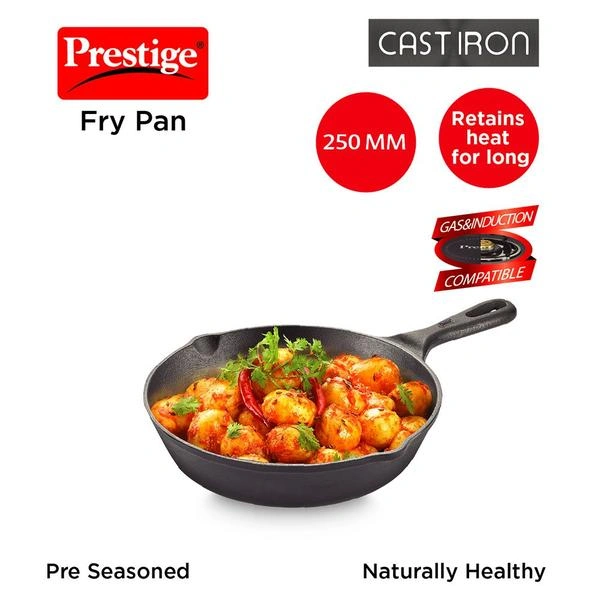 Cast Iron Cookware - Fry Pan, 250 mm-30559