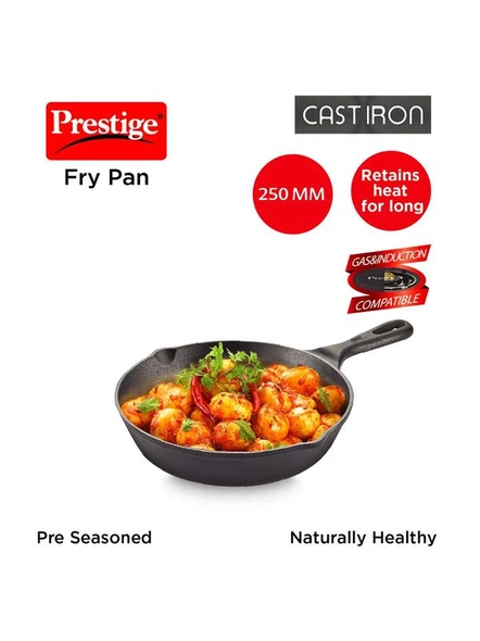 Cast Iron Cookware - Fry Pan, 250 mm-30559