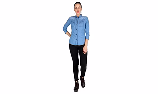 Light Blue Denim Shirt