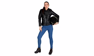 Biker Black Leather Jacket