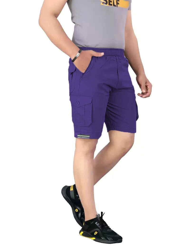 MENS HALF SHORTS PURPLE-32-Purple-2