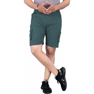 MENS HALF SHORTS DARKGREEN