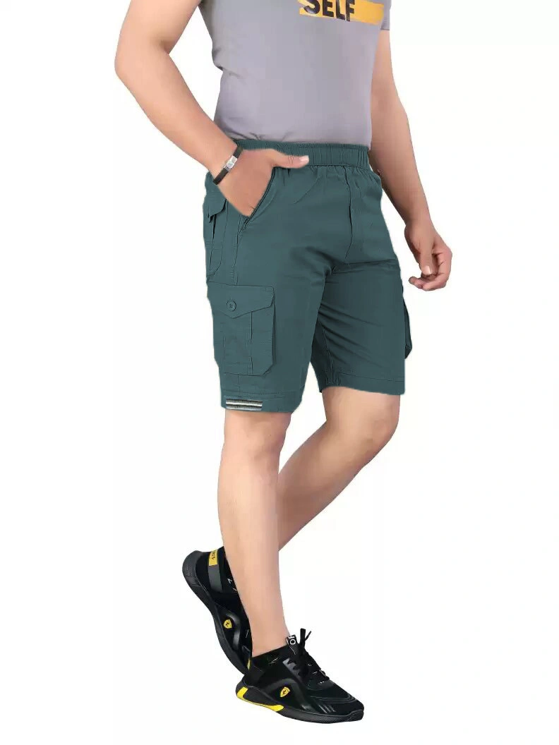 MENS HALF SHORTS DARKGREEN-32-Darkgreen-3