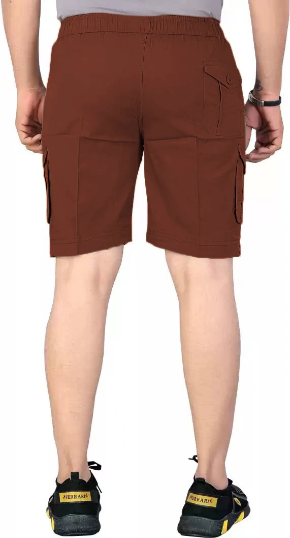 MENS HALF SHORTS DARKBROWN-34-Darkbrown-1