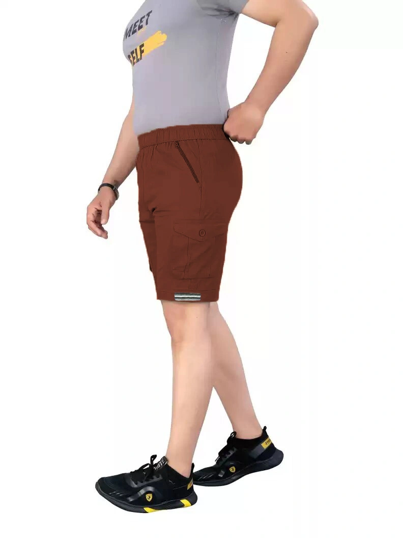 MENS HALF SHORTS DARKBROWN-34-Darkbrown-2