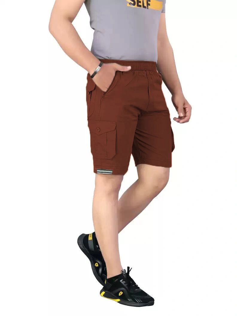 MENS HALF SHORTS DARKBROWN-34-Darkbrown-3