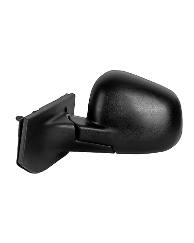 RMC Car side mirror suitable for Beat with lever (2010-2017) (ABS &amp; Glass) | Non Auto Fold | manually operated (Black)-LEFT SIDE (PASSENGER SIDE)-LEFT SIDE (PASSENGER SIDE)-1