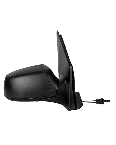 RMC Car side mirror suitable for Figo with lever (2010-2015) (ABS &amp; Glass) | Non Auto Fold | manually operated (Black)-Right side (Driver side)-1