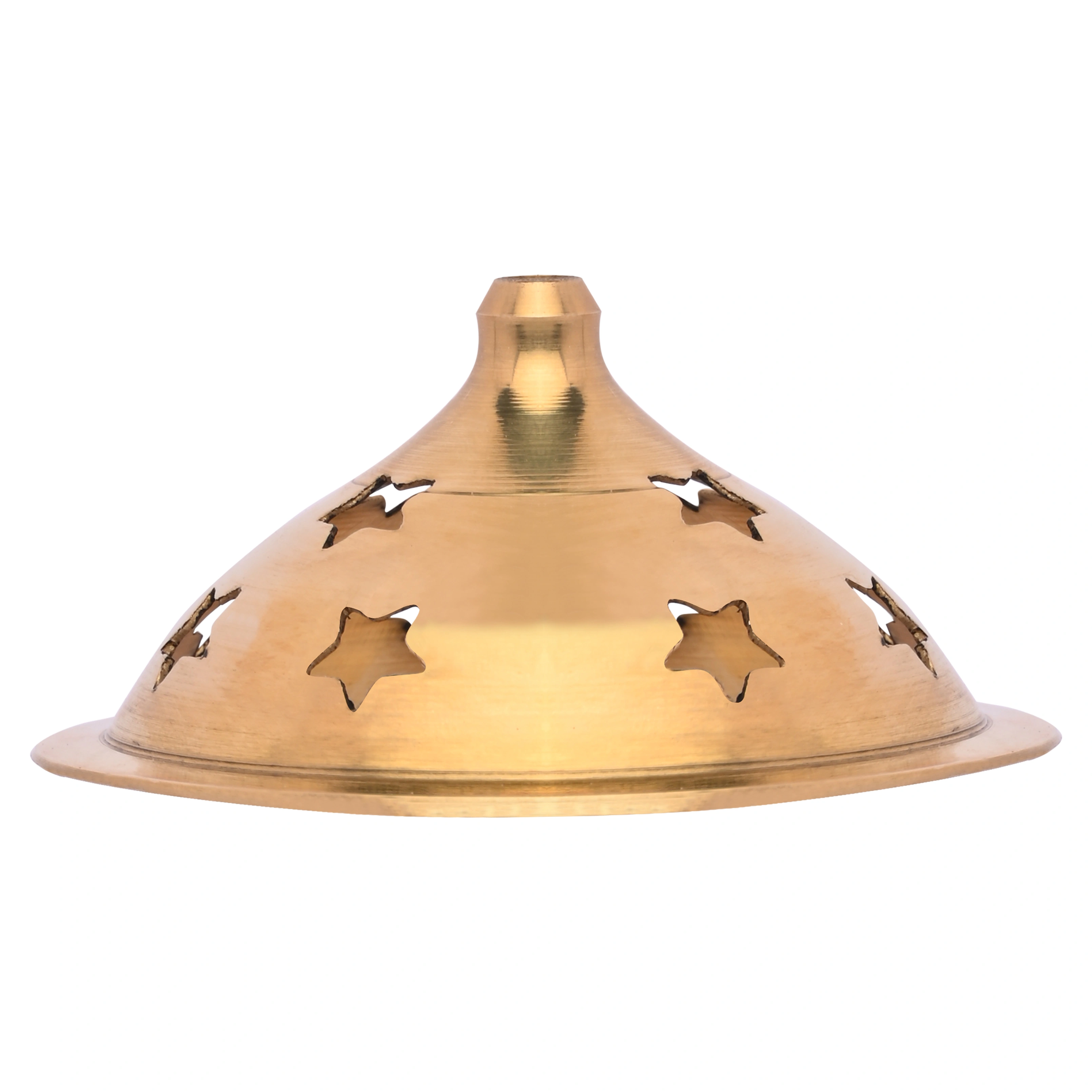 Exquisite Brass Akhand Diya with Cover | Traditional Brass Jyot | 6&quot; x 4&quot; x 4&quot;-Brass-9