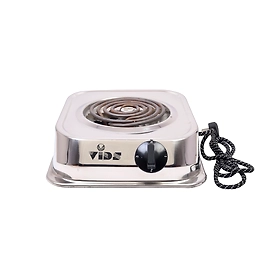 Vids 1250 Watt Coil Electric Stove (Stainless Steel) | G coil hot plate | Electric cooking heater (1 Burner)