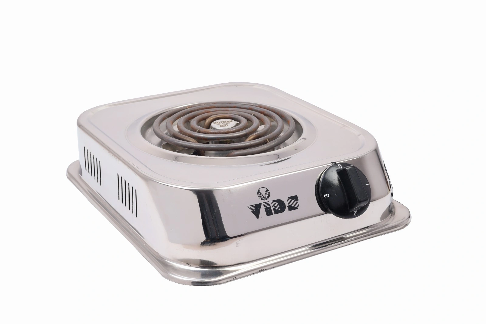 VIDS 1250 Watt Coil Electric Stove (SS) | G Coil Hot plate 1250 watt | Electric Cooking Heater (Stainless Steel body)-6